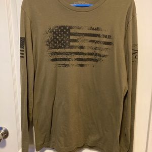 Men’s long sleeve grunt style shirt